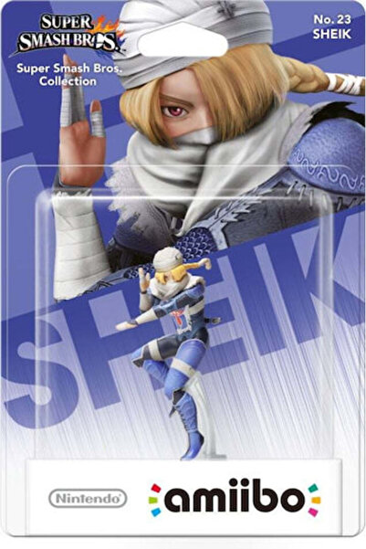 Nintendo Amiibo Super Smash Bros Φιγούρα Χαρακτήρα Σεϊκ για WiiU