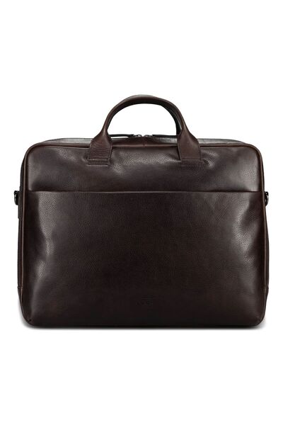 JOST London Aktentasche Leder 40 cm Laptopfach