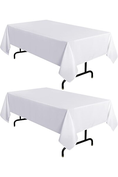 Generic Sancua Rectangular Polyester Tablecloth, Stain & Wrinkle Resistant, W...
