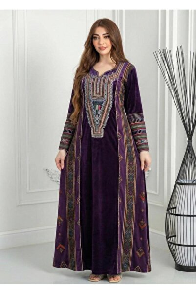 riva fashion جلابيه مخمل تراثي اريج الوان