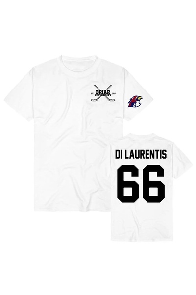 Vordevia Tricou oversize din bumbac imprimat Off Campus Dean Dı Laurentıs 66