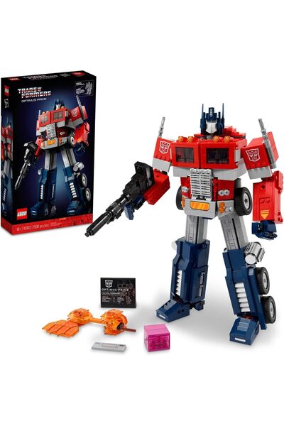 LEGO Optimus Prime 10302 Building Set for Adults; Build a Collectible Model o...