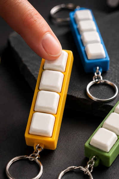 WOWOLAB Stres azaltıcı Clicker Klavye Anahtarlık