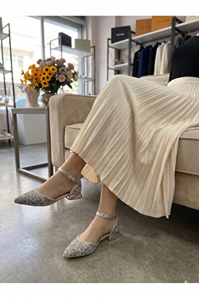 JENA Beaded Detail Women's Heel Shoes