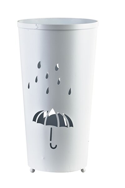 MONDEX Suport umbrele metalic CEDRIC ALB 24x24x45.5 cm Alb 1 buc.
