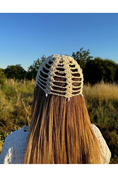 BeeMade Craft File Bere, Yazlık Saç Beresi, Trend Bere