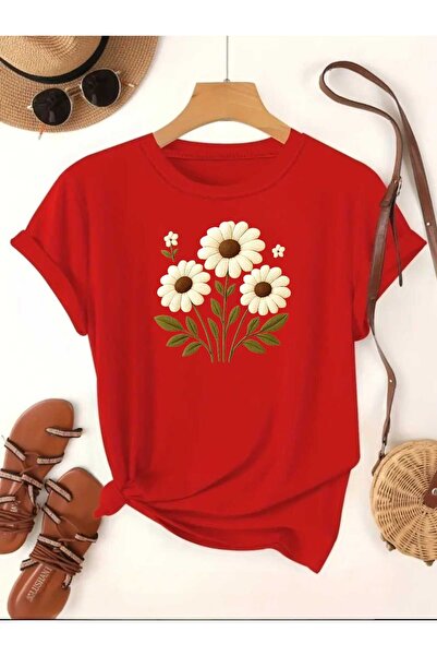 tkn your style Tricou de damă cu imprimeu floral