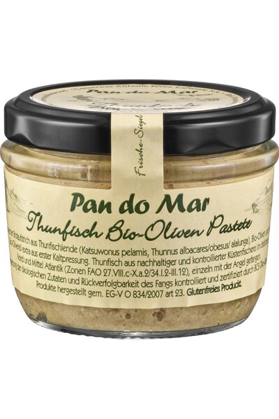 Pan do Mar Pasta de ton cu masline bio fara gluten