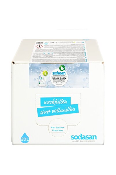 Sodasan Detergent lichid universal sensitiv bag-in-box