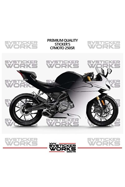 ARONA ملصق طلاء CFMOTO 250SR ثنائي اللون، طقم جاهز لطلاء المحرك، عالي الجودة