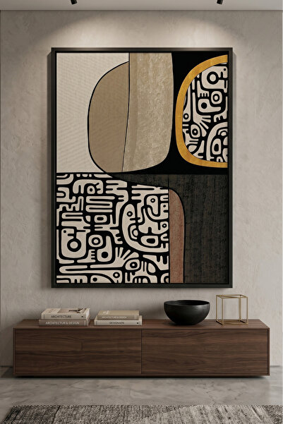 Jasmine Art Echoes of the Old World Islamic Wall Art | Framed Canvas Print | ...