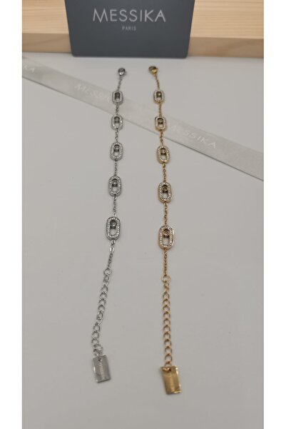 vano2022 Silver and Gold Women's Bracelets with Accessories Suitable for Gifts