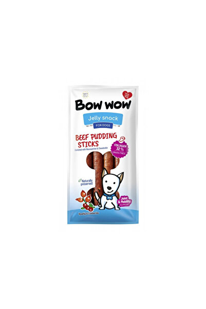 Bow Wow Λουκάνικο λιχουδιά για σκύλους με βοδινό κρέας, Κολλαγόνο, Αγριοτριαν...