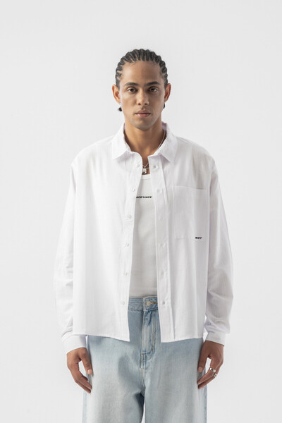 jaceyjace Basic Oversize Gömlek
