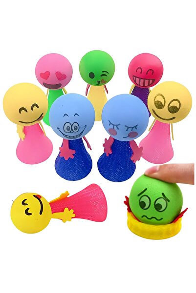 Arabest 12-Pack Jumping Elf Toy, Large Smiley Jumpers Multicolor 9x4cm for Pa...