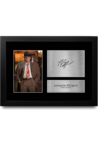 HWC Trading FR A4 Leonardo DiCaprio Shutter Island Gifts Printed Signed Autog...