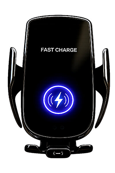 Ebazario Fast Wireless Car Charger, Smart Auto-Clamping Wireless Car Charger ...