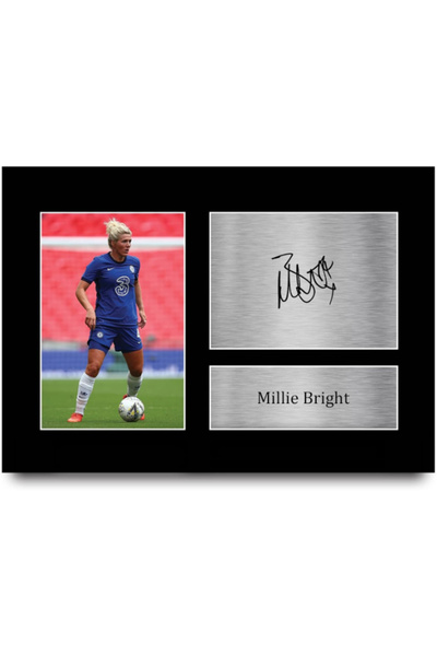 HWC Trading A4 Millie Bright Womens Chelsea Gifts Printed Signed Autograph Pi...