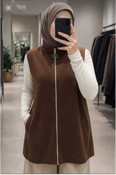 softalya moda KADIN TESETTÜR GİYİM YELEK