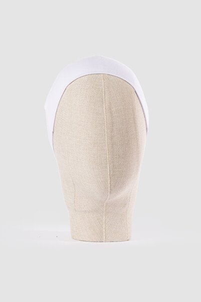 Emare Premium Seamless Bonnet White