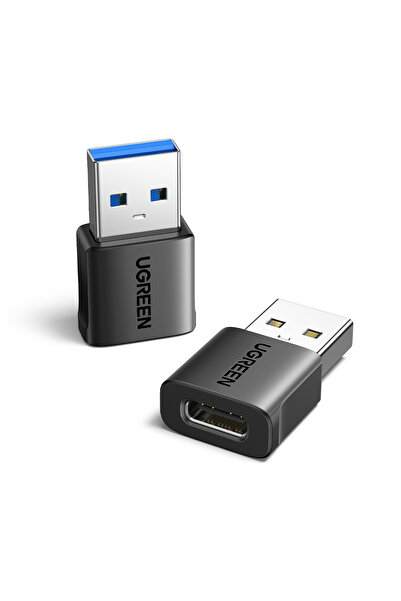 Ugreen USB-C to USB-A Adaptör (2 Adet), USB-A Dişi – Type-C Erkek Dönüştürücü...