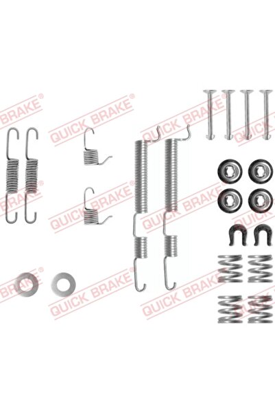QUICK BRAKE Kit montare placute frana, QUICK BRAKE, 105-0765