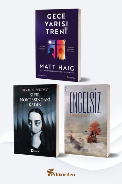 Yüzleşme Yayınları Gece Yarısı Treni/Matt Haig - Sıfır Noktasındaki Kadın/Nev...