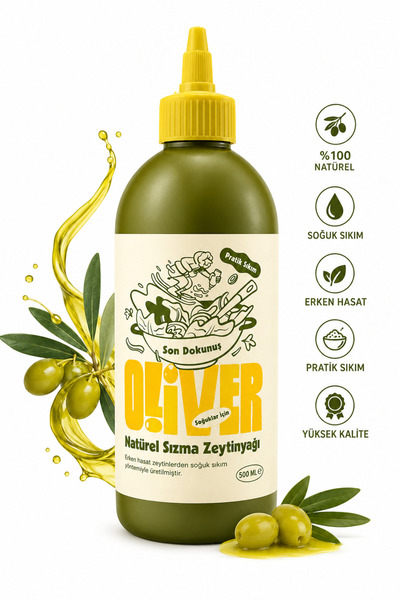 4Riders OLİVER NATUREL SIZMA ZEYTİNYAĞI 5OO ML