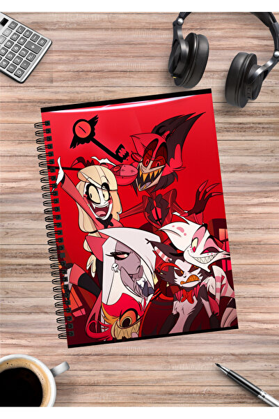mertfigur Caiet spiralat Hazbin Hotel Anime A5 (50 de foi)