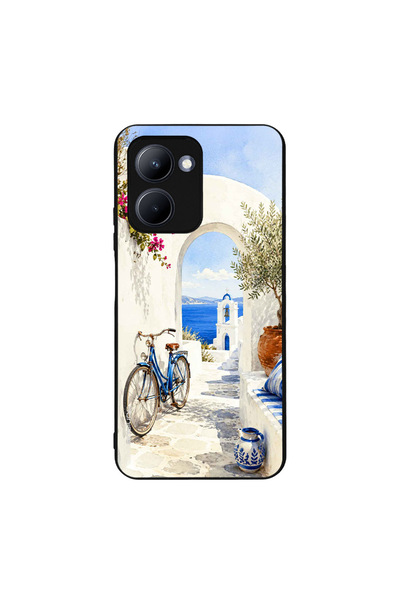 Sonique Θήκη Greek Island Muse Series για Realme C33 Πέρασμα στο Αιγαίο