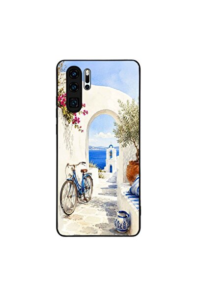 Sonique Θήκη Greek Island Muse Series για Huawei P30 Pro Πέρασμα στο Αιγαίο