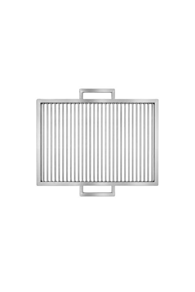 Depo Grătar din oțel inoxidabil 750 x 620 mm, bară de 6 mm, mânere fixe - Sta...