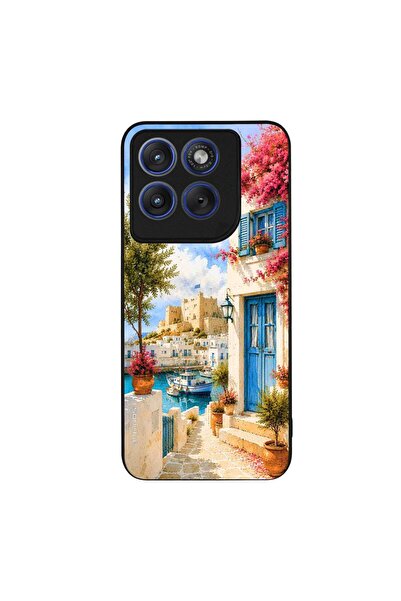 Sonique Θήκη Greek Island Muse Series για Motorola Edge 70 Fusion 5G Ροδίτικο...