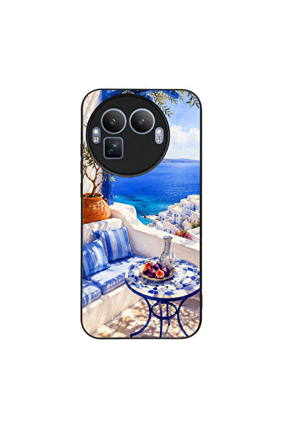 Sonique Θήκη Greek Island Muse Series για Realme GT 8 Pro 5G Θέα του Αιγαίου