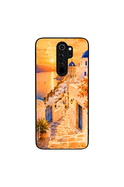 Sonique Θήκη Greek Island Muse Series για Xiaomi Redmi Note 8 Pro Ηλιοβασίλεμ...