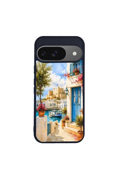 Sonique Θήκη Greek Island Muse Series για Google Pixel 9 5G Ροδίτικο Λιμάνι