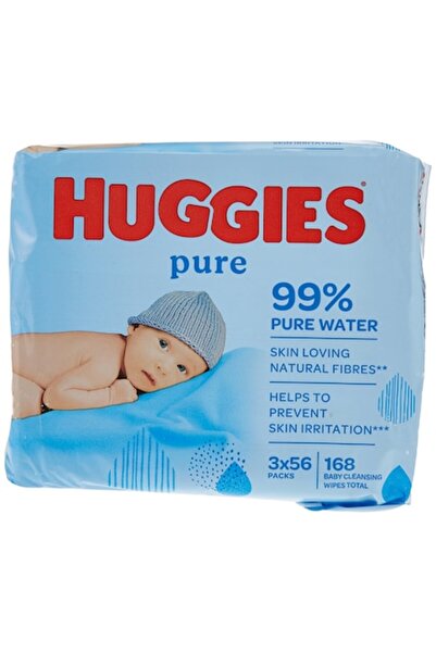 Huggies Αγνά Υγρά Μαντηλάκια, σετ 4x56 τεμάχια
