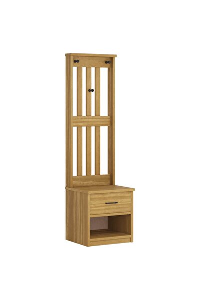 vidaxl Arborele „SANDNES” 45x40x159,5 cm din lemn masiv de pin