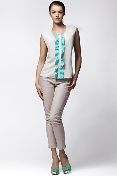 Awama Bluza Dama, Awama, Stil Elegant, Aplitii Decorative, Croi Regular, Fara...
