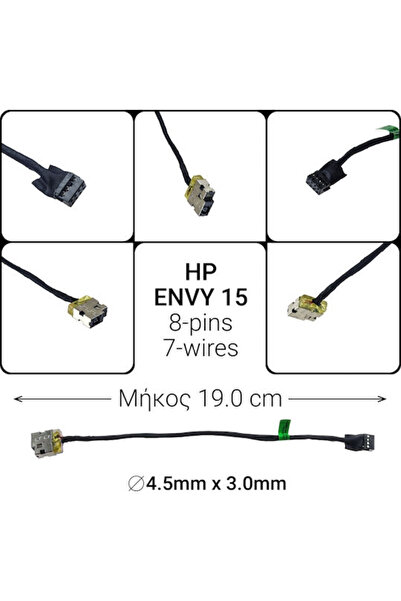HP Πρίζα ρεύματος με καλώδιο για