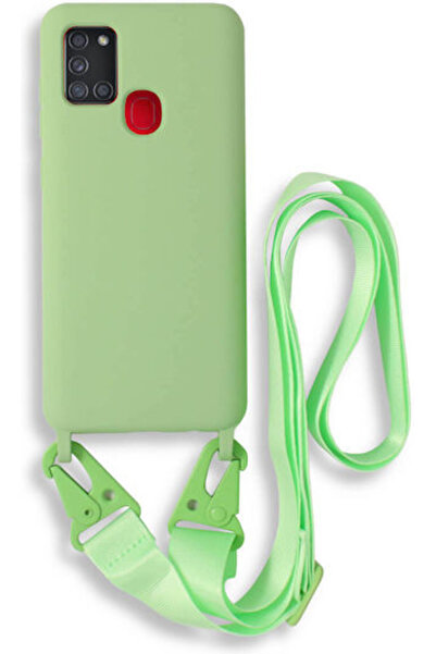 Other Bodycell Πίσω Θήκη Σιλικόνης με Λουράκι Πράσινο (Galaxy A21s) Κωδικός: ...
