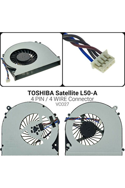 Toshiba Ανταλλακτικός ανεμιστήρας φορητού υπολογιστή για L50-A