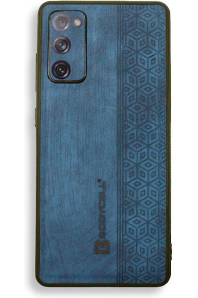 Other Δερμάτινη Πίσω Θήκη με Σχέδιο Bodycell Μπλε (Galaxy S20 FE) Κωδικός: BY...