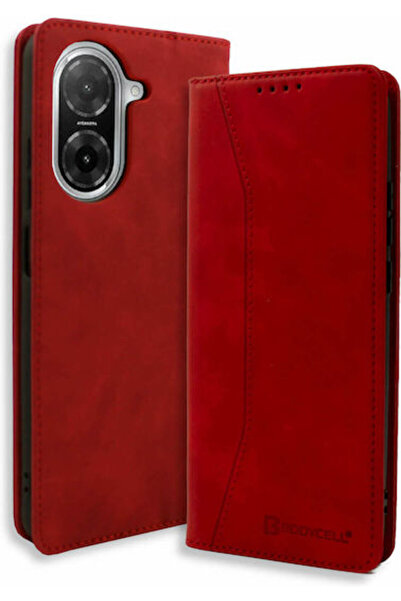 Other Θήκη Bodycell από Συνθετικό Δέρμα / Δέρμα Κόκκινο (Xiaomi Poco C71) Κωδ...