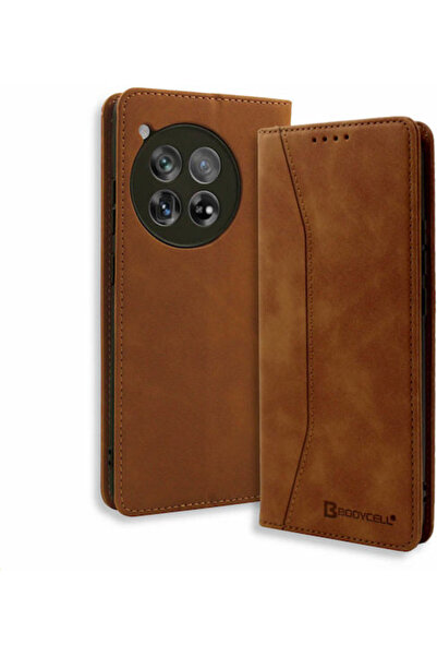 Other Bodycell Book Συνθετικό Δέρμα / Δέρμα Καφέ (OnePlus 12R) Κωδικός: BB-00169