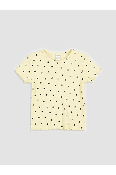 LC Waikiki New Season Lcw Kids White Printed Boys' T-Shirt Set
