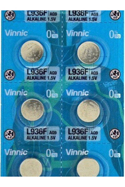 Vinnic L936 Ag9 Αλκαλικές Μπαταρίες Ρολογιού SR45 / LR45 10 τεμάχια
