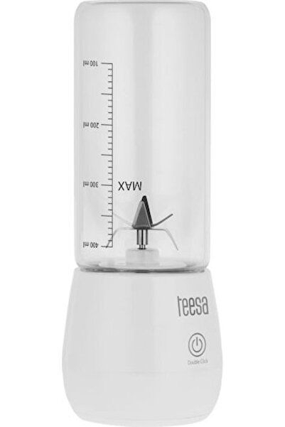 Teesa Μπλέντερ με γυάλινη κανάτα 450 ml Λευκό TSA3543