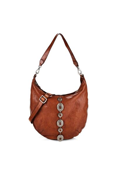 Campomaggi Magda Schultertasche Leder 41 cm