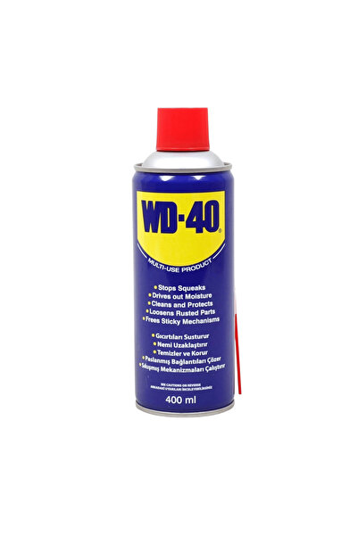 WD-40 Pas Sökücü Yağlayıcı Sprey 400 ML - Çok Amaçlı Koruyucu ve Temizleyici ...
